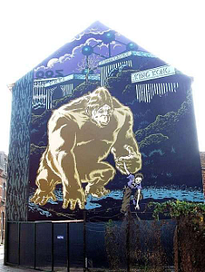 Fresque King Kong