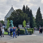 visite cimetière de Laeken